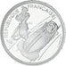 Coin, France, Bobsleigh, 100 Francs, 1990, Proof / BE, MS(65-70), Silver