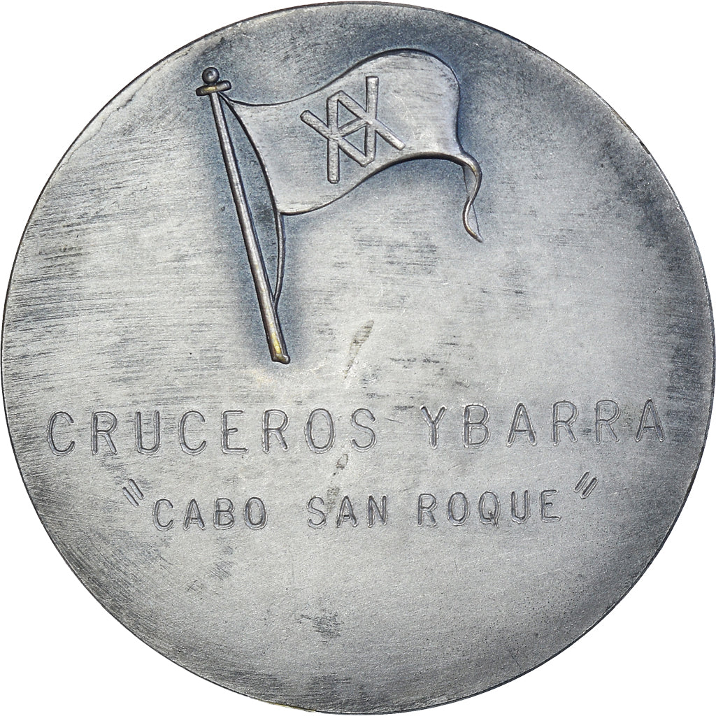 España, medalla, Cruceros Ybarra, Cabo San Roque, Shipping, Undated (1966)