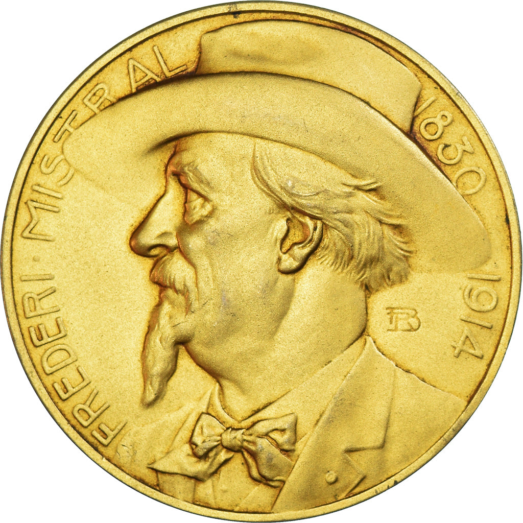 Frankreich, Medaille, Frederi Mistral, Félibrige, Arts & Culture, 1930