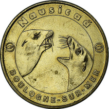 França, Token, Token turístico, Boulogne-sur Mer  - Nausicaa n° 3, 2008, MDP