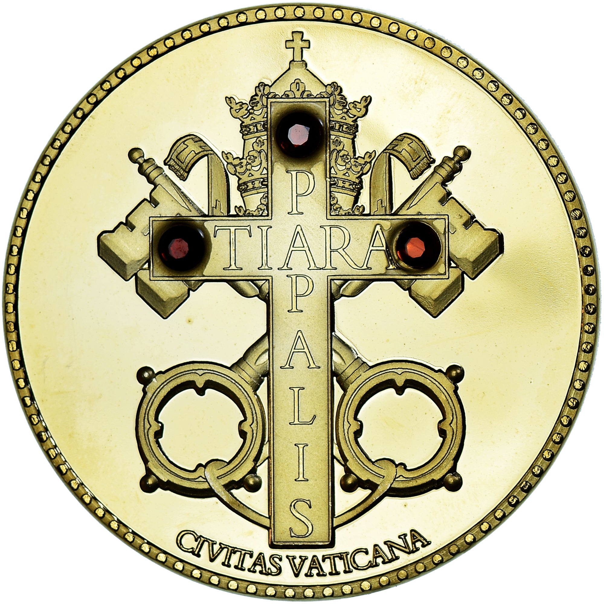 Vatikan, Medaille, Benoit XVI, Tiara Papalis, Religions & beliefs, UNZ+, Copper