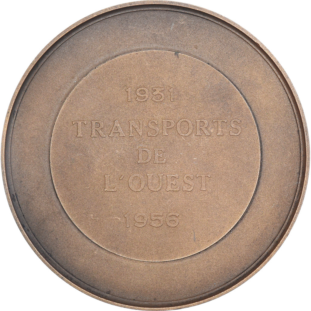 Frankreich, Medaille, Transports de l'Ouest, Tradition des Métiers, 1956