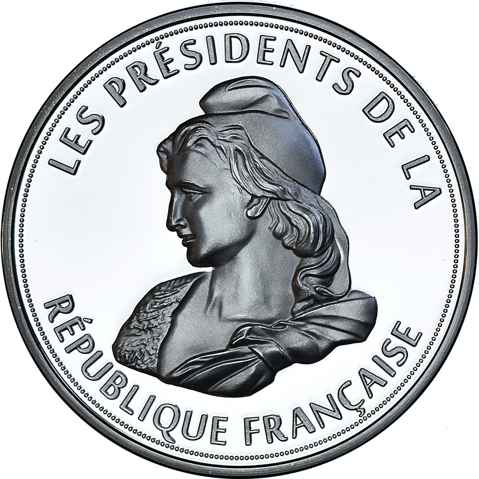 Francia, medaglia, Les Présidents de la Vème République, Politics, FDC