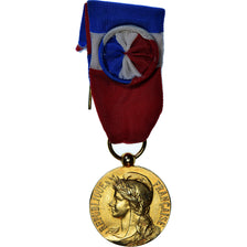 France, Médaille d'honneur du travail, Medal, Excellent Quality, Gilt Bronze