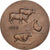 Frankreich, Medaille, Vache, Offert par L. de la Forest, Sénateur, Agriculture