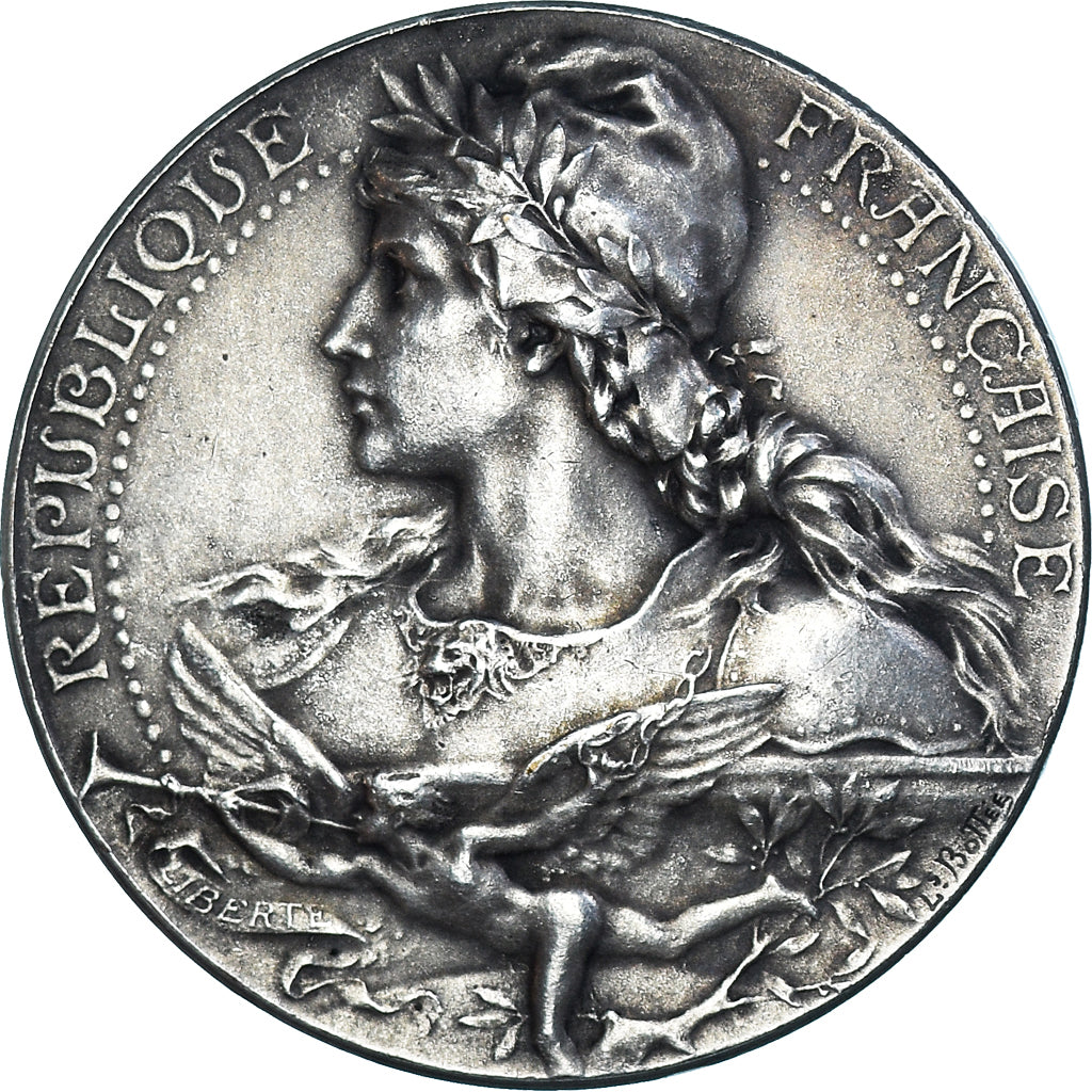 France, Médaille, Ville de Toulouse, République Française, Bottée, SUP+