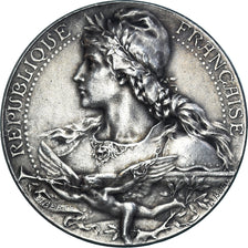 France, Médaille, Ville de Toulouse, République Française, Bottée, SUP+