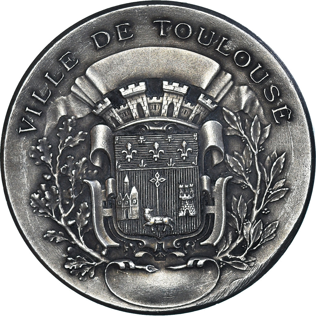 France, Médaille, Ville de Toulouse, République Française, Bottée, SUP+
