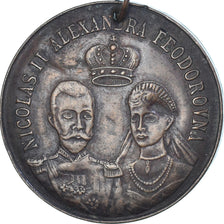 Francia, medaglia, Visite du Tsar et de la Tsarine en France, History, 1896, BB