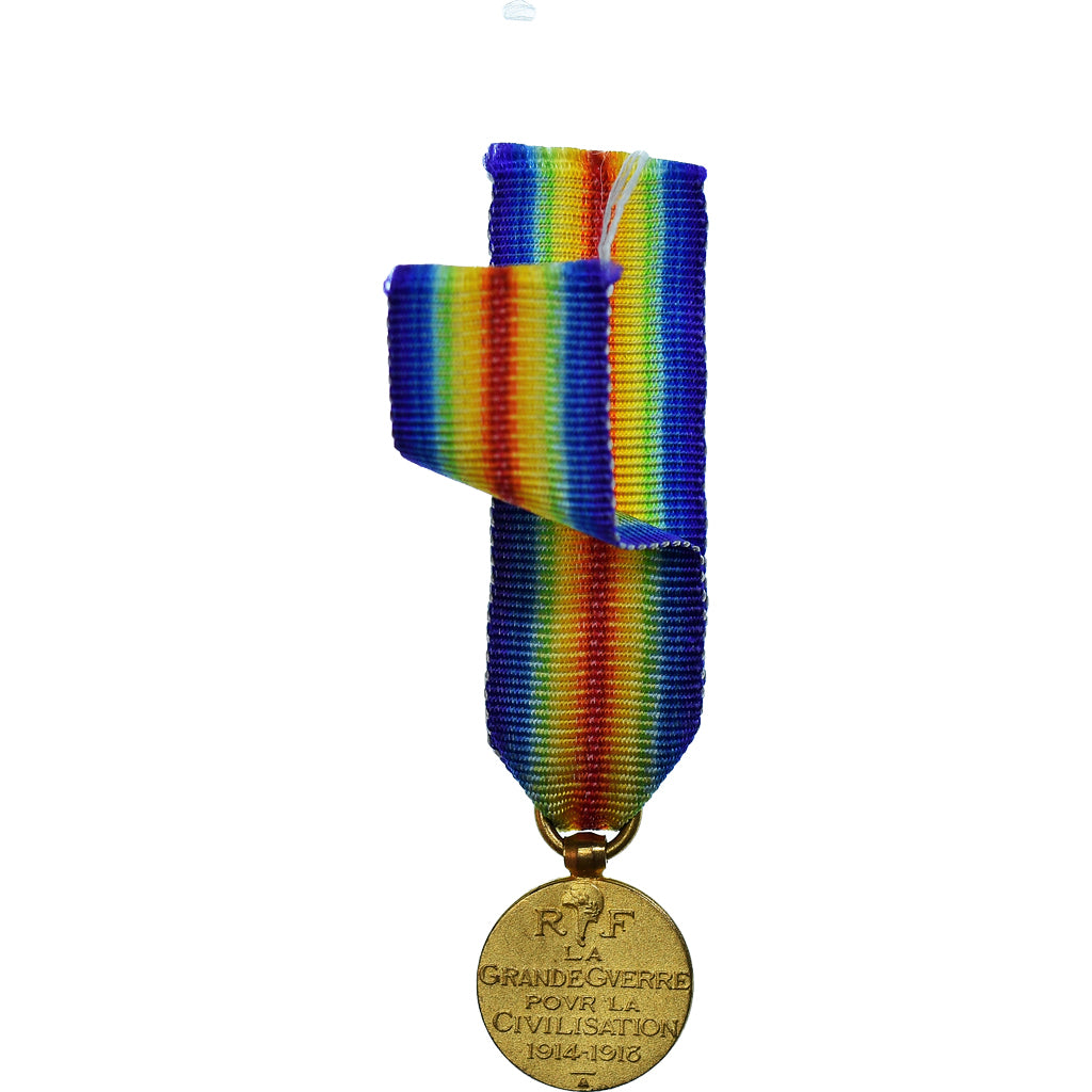 Francia, La Grande Guerre pour la Civilisation, WAR, medalla, 1914-1918, Sin