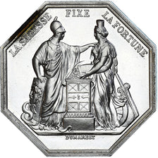 France, Medal, Banque de France, An VIII, Dumarest, MS(63), Silver