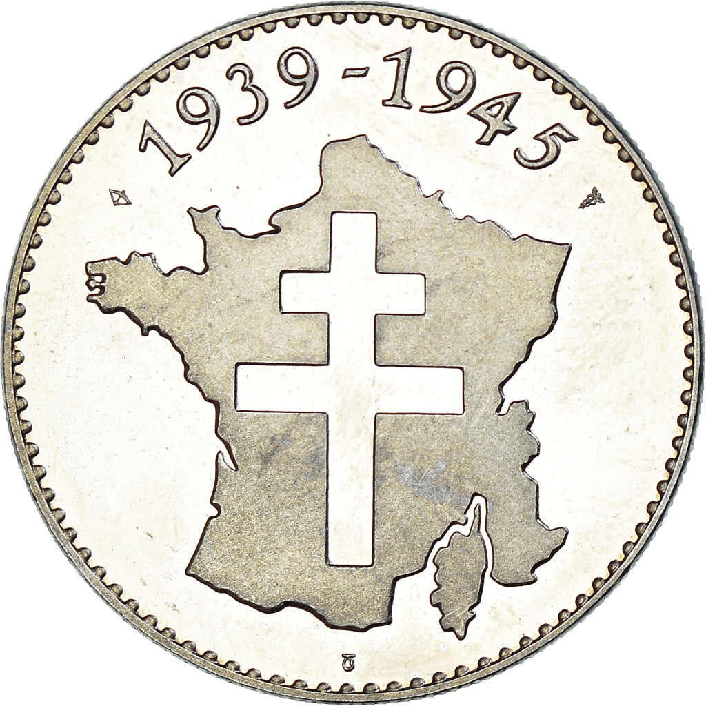 Francia, medaglia, Seconde Guerre Mondiale, Berlin, 1945, WAR, 1939-1945, SPL+