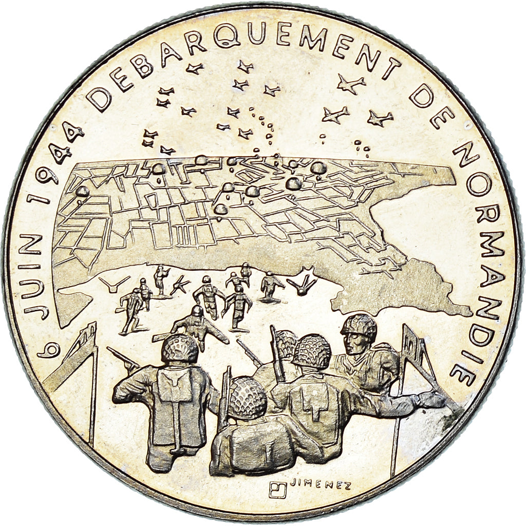Francia, medalla, 1939-1945, Débarquement de Normandie, WAR, 1939-1945