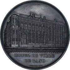 Belgium, Medal, Hôtel de Ville de Gand, 1851, Wiener, MS(60-62), Bronze