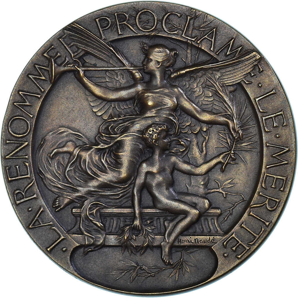 Francja, medal, La Renommée Proclamée, Comptables de la Seine, Henri Naudé