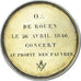 France, Medal, Masonic, Orient de Rouen, Concert au Profit des Pauvres, 1846