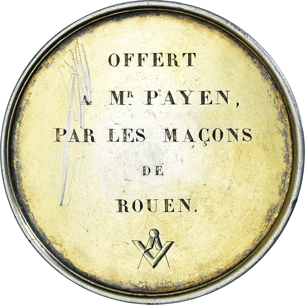 Frankreich, Medaille, Masonic, Orient de Rouen, Concert au Profit des Pauvres