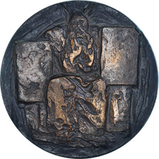 France, Médaille, Table de la loi Moïse, Religions & beliefs, 1988, Roger