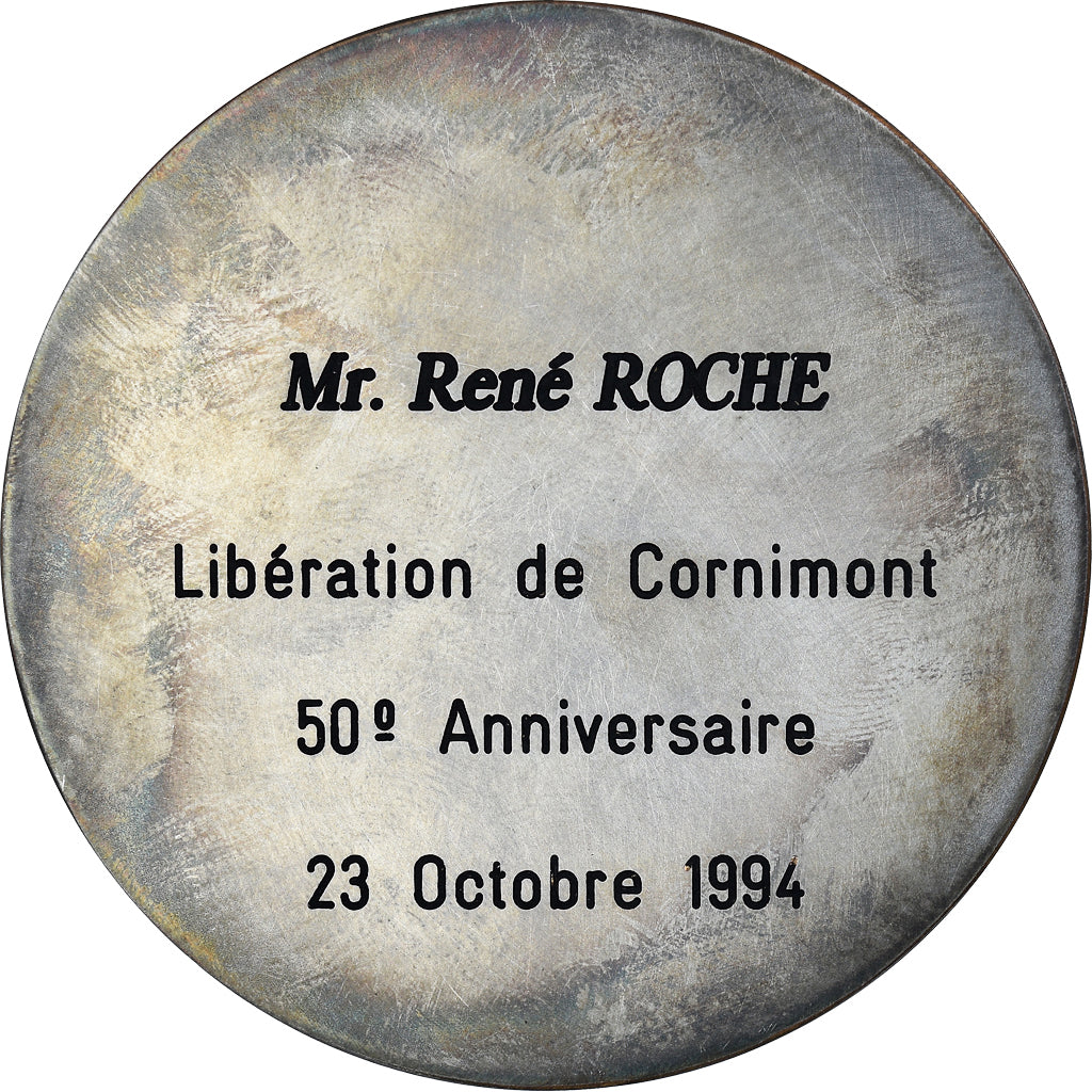 Frankreich, Medaille, Libération de Cornimont, 50ème Anniversaire, WAR, 1994