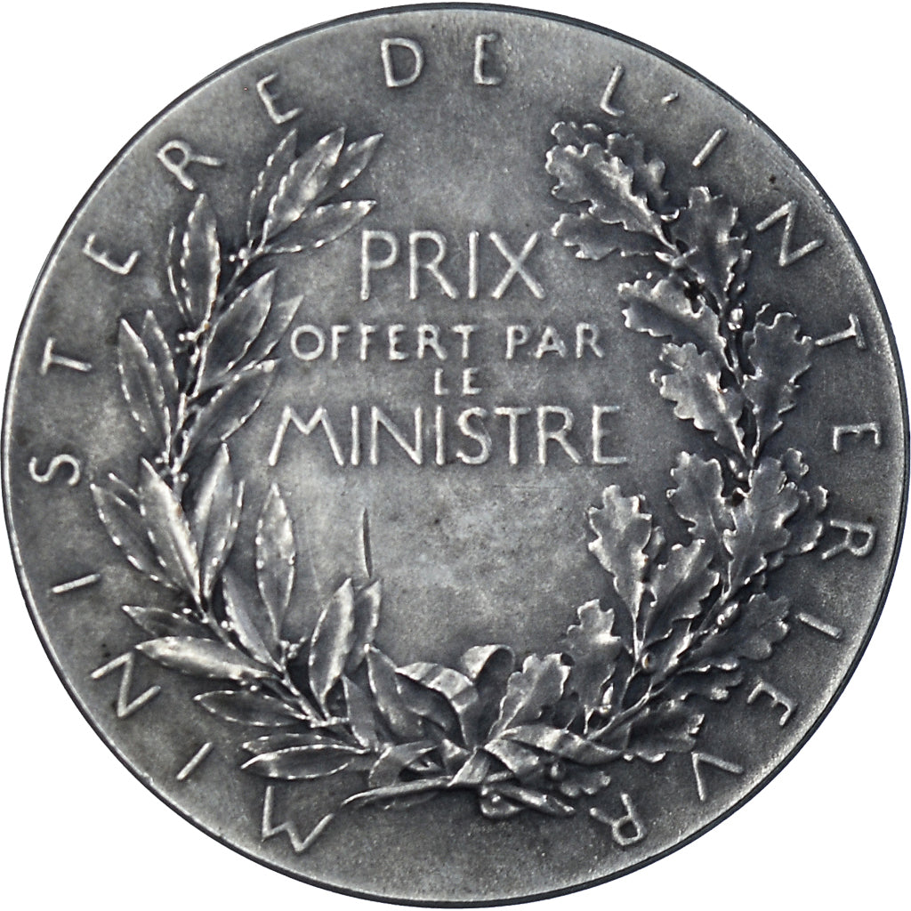 France, Médaille, Prix Offert par le Ministre de l'Intérieur, Politics