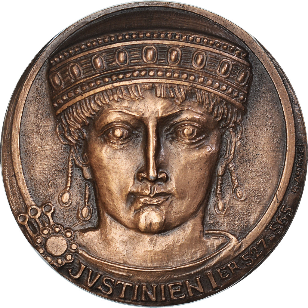 Frankreich, Medaille, Notariat Français, Justinien Ier, 1973, Andrei, UNZ