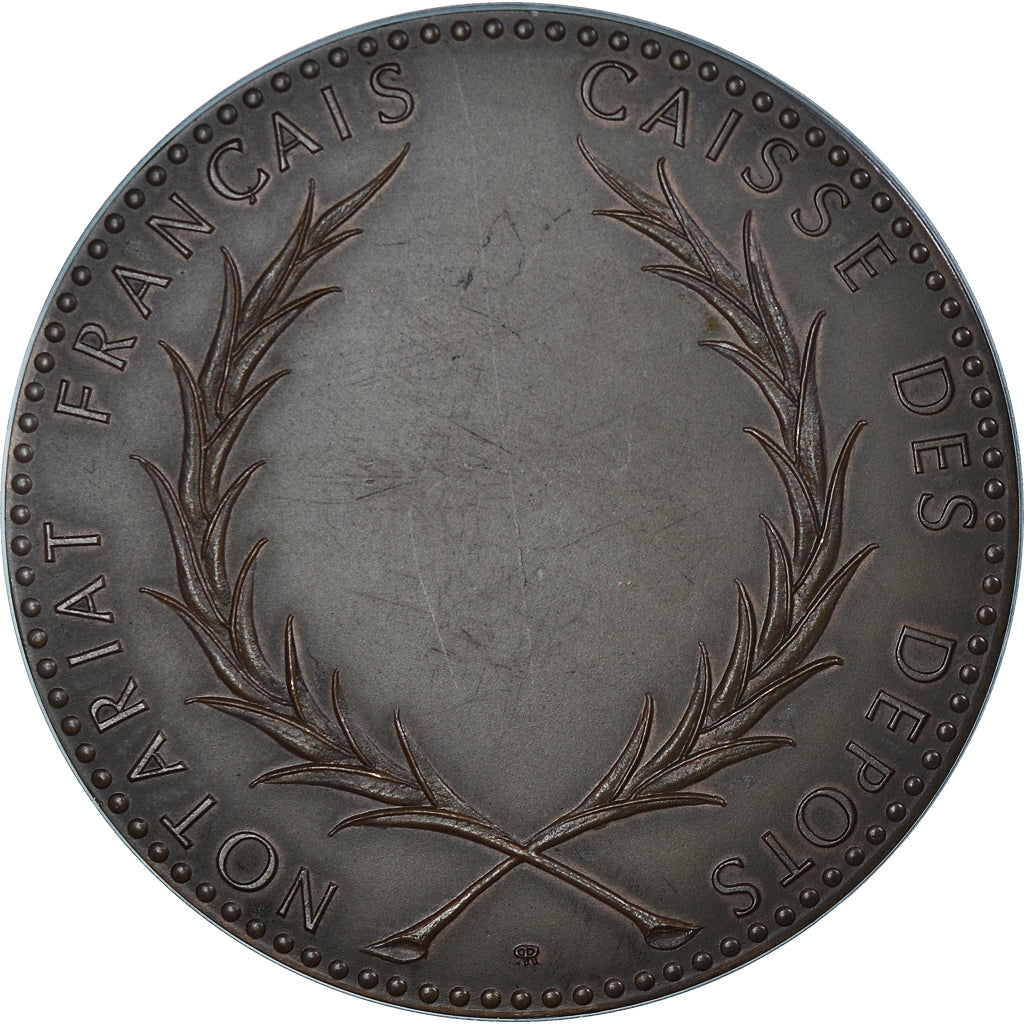 Frankreich, Medaille, Notary, Notariat Français, Caisse des Dépôts, Solon