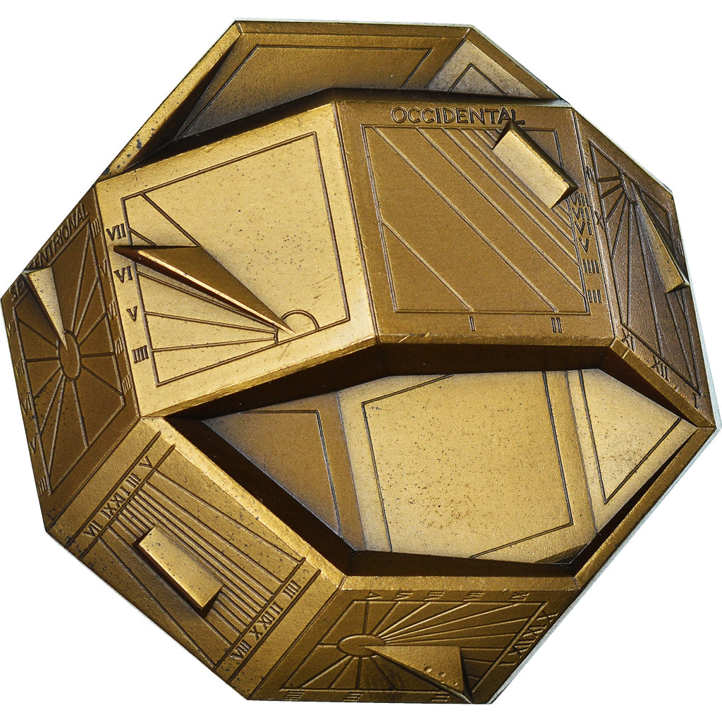 France, Medal, Notary, Caisse des Dépôts et Consignations, 1981, Michel