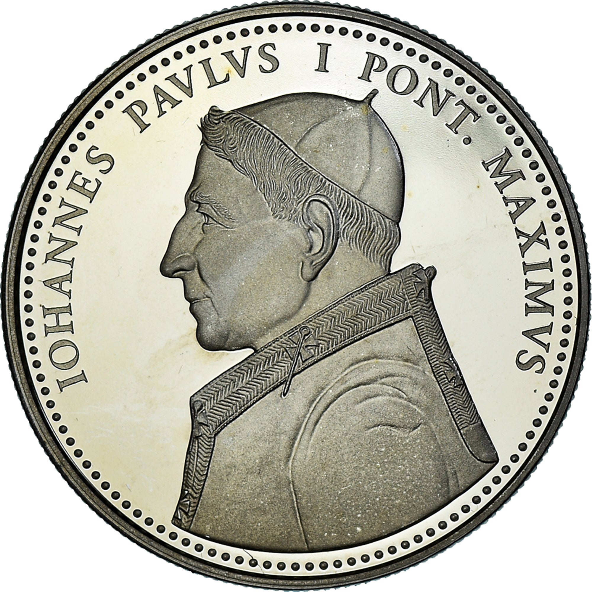 Vatican, Médaille, Jean-paul Ier, Religions & beliefs, FDC, Cupro-nickel