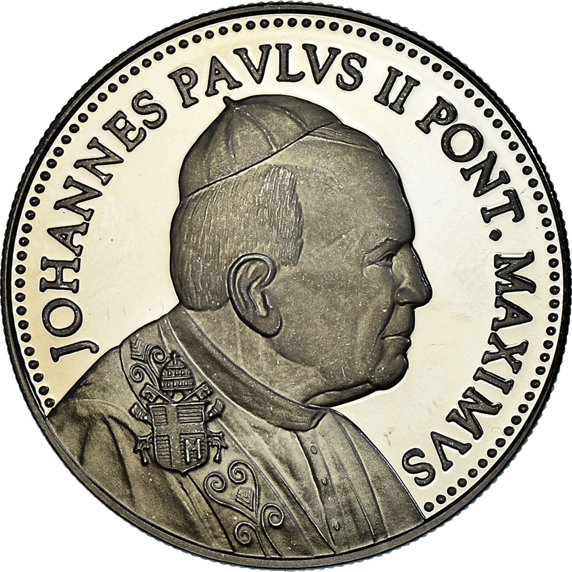 Vatican, Medal, Le Pape Jean-Paul II, Religions & beliefs, MS(65-70)
