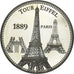 Frankrijk, Medaille, Paris - La Tour Eiffel, Patrimoine Culturel, FDC