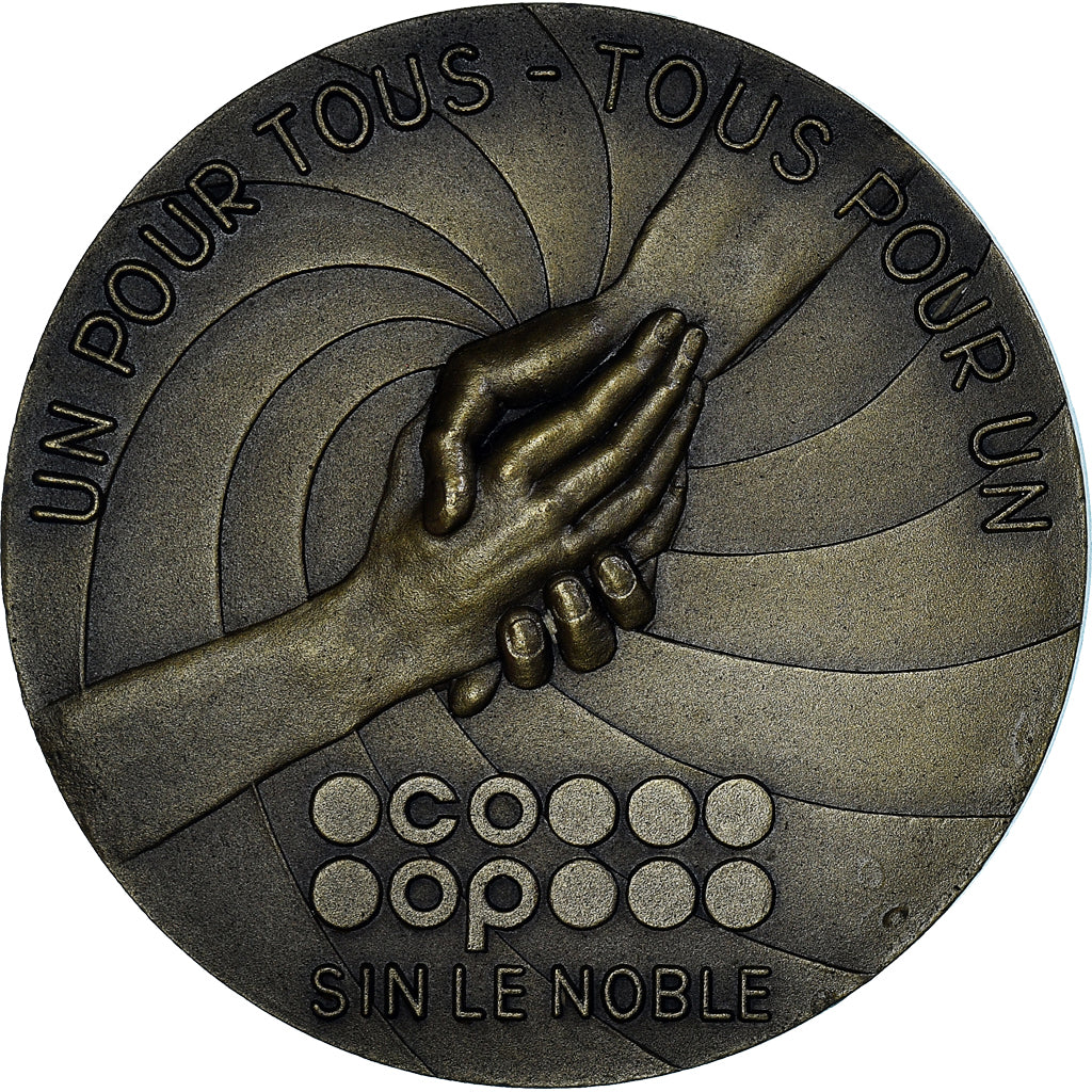 Frankreich, Medaille, COOP, Sin-le-Noble, Cinquantenaire, Business & industry