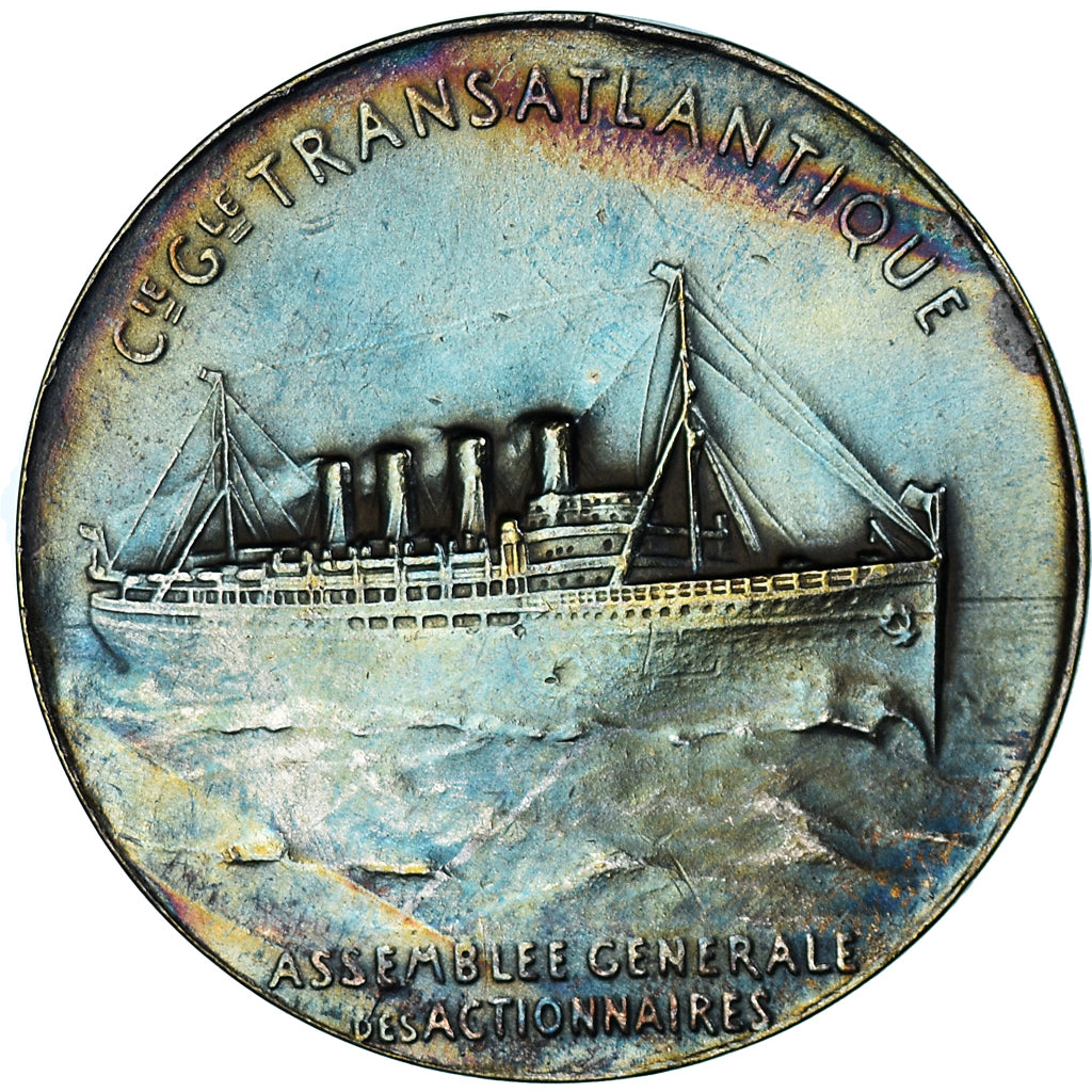 France, Medal, Compagnie Générale Transatlantique, Assemblée des