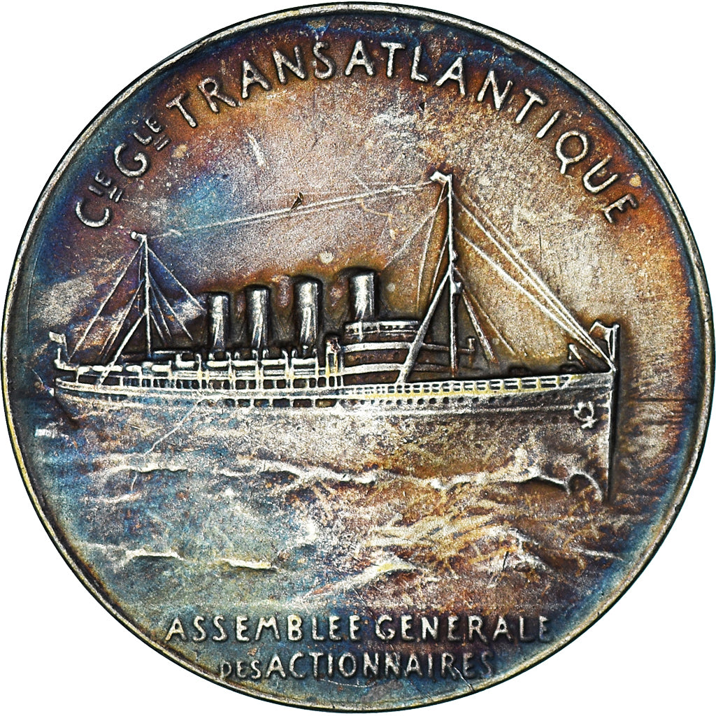 France, Medal, Compagnie Générale Transatlantique, Assemblée des