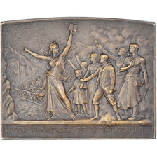 France, Medal, Ligue Française de L'Enseignement, Instruction, Borrel.A