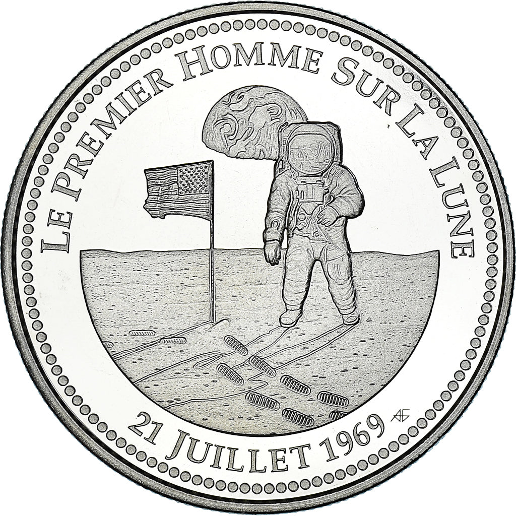 France, Medal, Apollo 11, Le Premier Homme sur la Lune, Sciences & Technologies