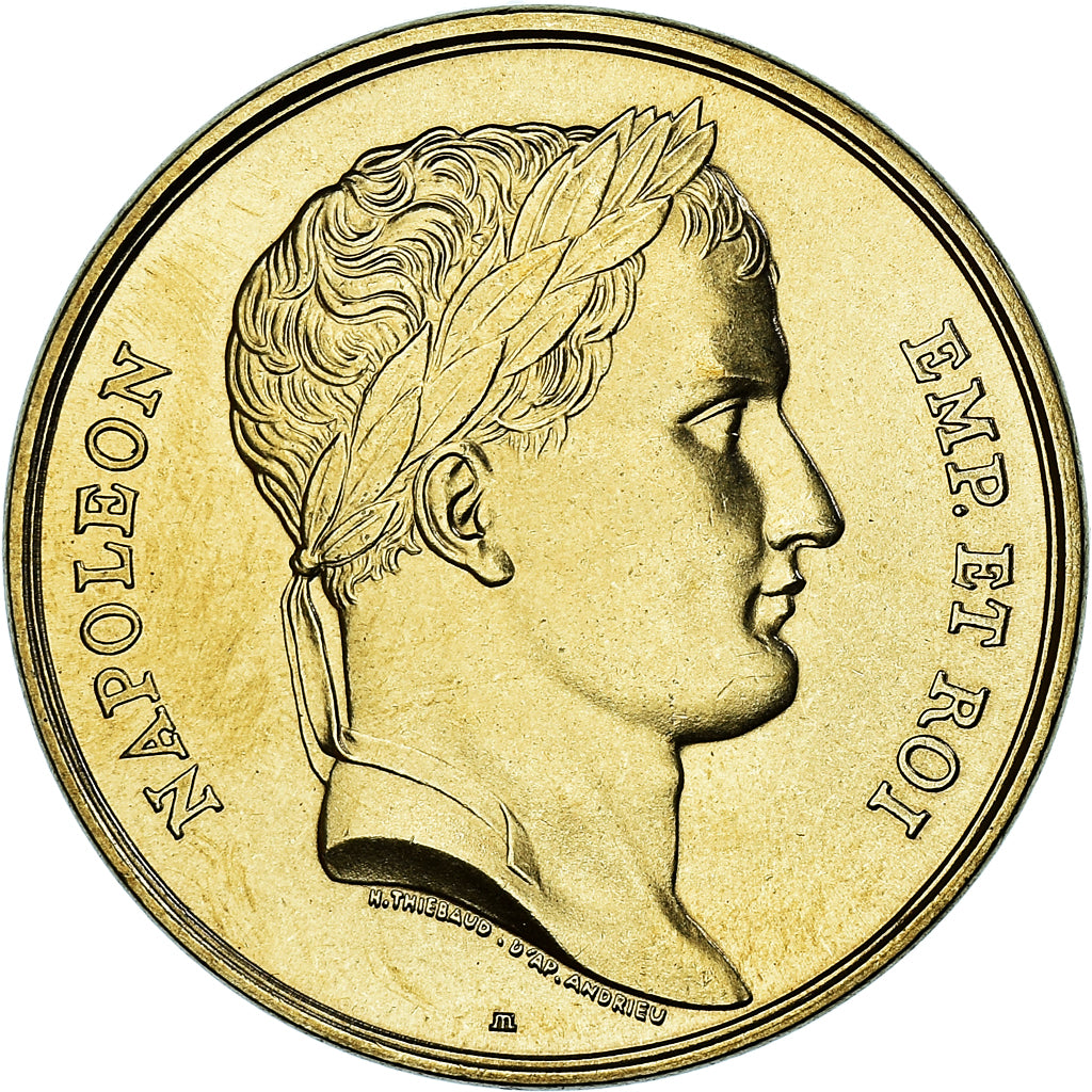 France, Medal, Le sacre de Napoléon Ier par Pie VII, Thiébaud, MS(65-70)