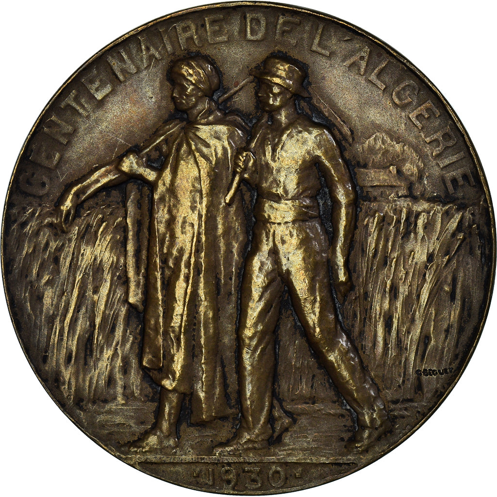 Algeria, Medaille, Centenaire de l'Algérie, Gouvernement Général, Politics