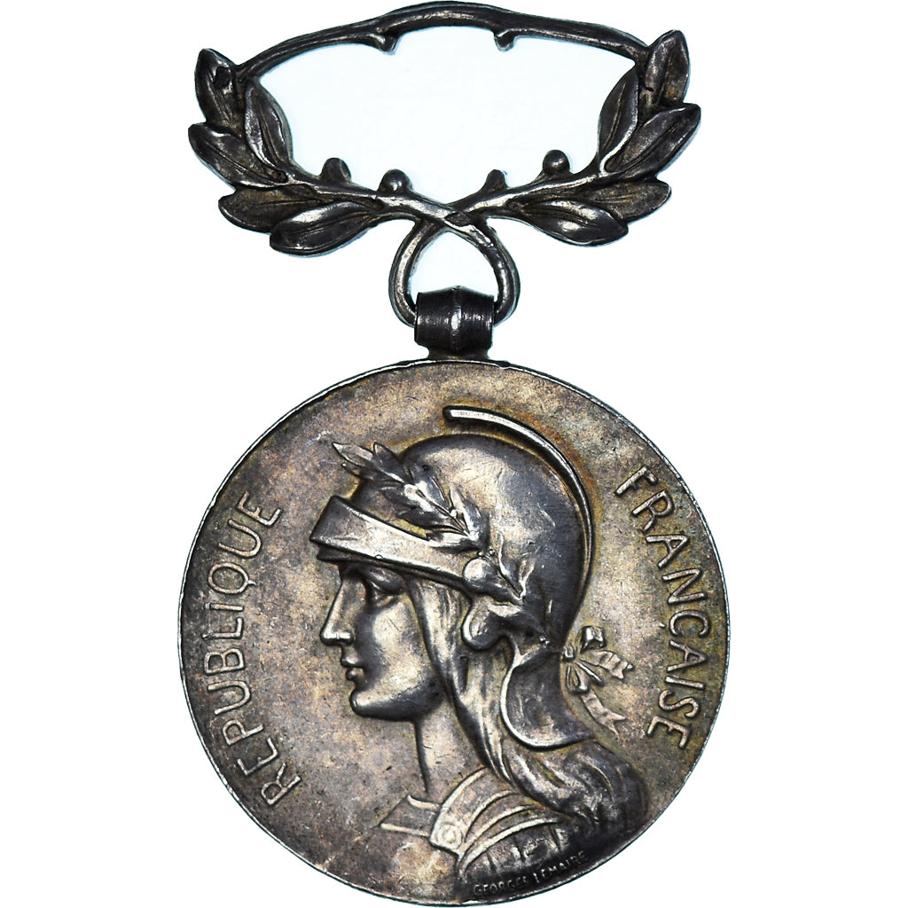 France, Médaille Coloniale, WAR, Medal, Excellent Quality, Silver, 27