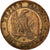Moneda, Francia, Napoleon III, Napoléon III, 2 Centimes, 1853, Lille, BC+