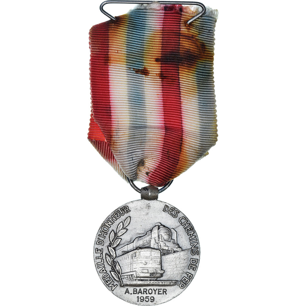 França, Médaille d'honneur des chemins de fer, Caminhos-de-ferro, medalha