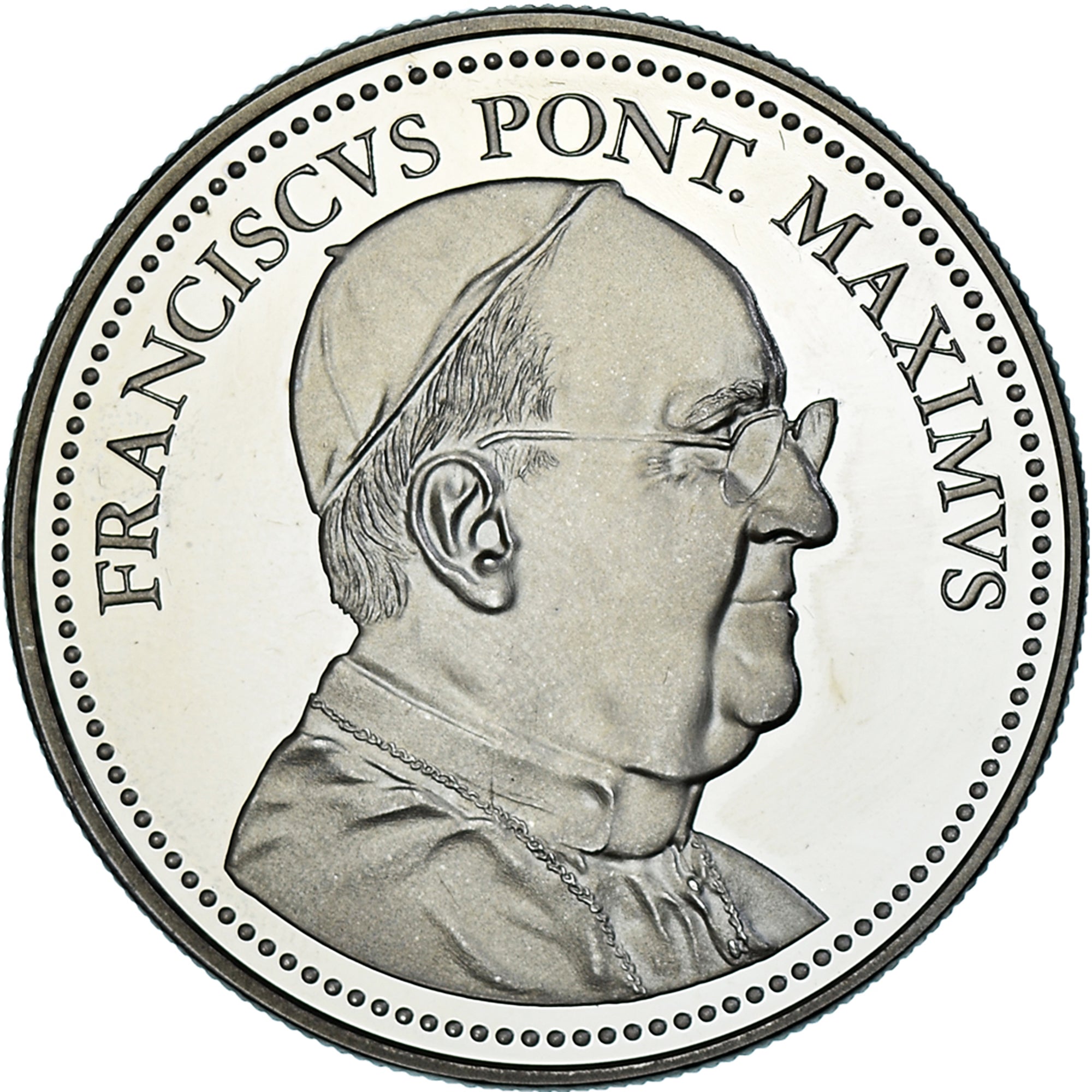 Watykan, medal, Pape françois, Journées mondiales de la jeunesse, Rio, 2013