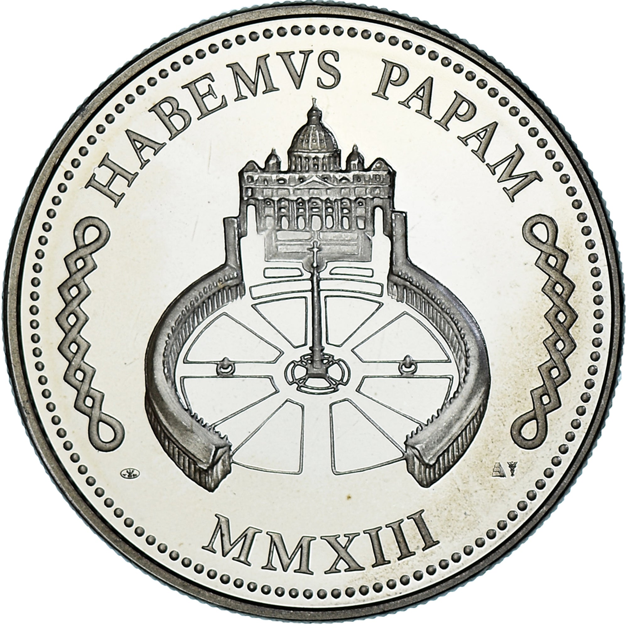 Vatican, Medal, Le Pape François, Religions & beliefs, 2013, MS(65-70)