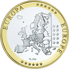 Mónaco, medalla, L'Europe, Monaco, Politics, Society, War, FDC, Plata