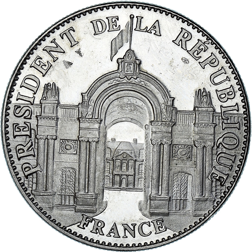 Frankreich, Medaille, Les Présidents de la Vème République, Politics, VZ