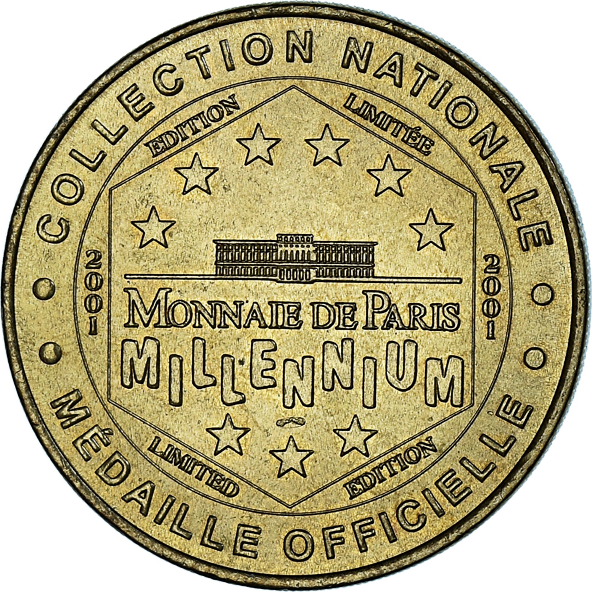 Frankreich, betaalpenning, Touristic token, Sacré Coeur de Montmartre n°1