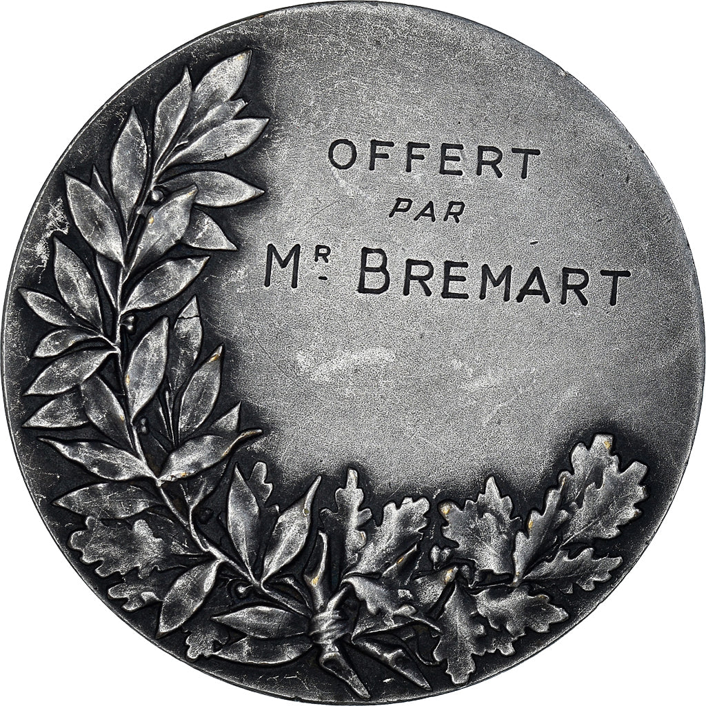 Francja, medal, Honneur à l'Agriculture, AU(55-58), Brąz posrebrzany