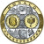 Monaco, Medal, L'Europe, Monaco, Politics, Society, War, MS(65-70), Silver
