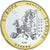 Grecia, medalla, L'Europe, Politics, FDC, Plata