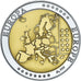 Słowenia, medal, Euro, Europa, Politics, FDC, MS(65-70), Srebro