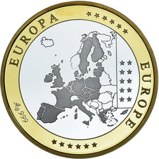 Slovenia, medaglia, Euro, Europa, Politics, FDC, FDC, Argento